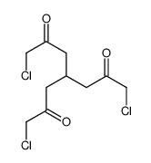1,7-dichloro-4-(3-chloro-2-oxopropyl)heptane-2,6-dione结构式