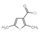 2,5-二甲基噻吩-3-羰酰氯结构式