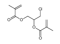 [3-chloro-2-(2-methylprop-2-enoyloxy)propyl] 2-methylprop-2-enoate Structure