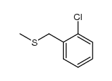 2-chlorobenzyl methyl sulphide结构式