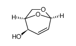 1,6-脱水-2,3-二脱氧-beta-d-threo-2-己烯并吡喃结构式