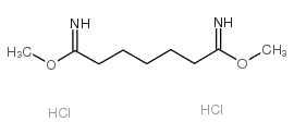 庚二酰亚胺酸二甲酯二盐酸盐结构式