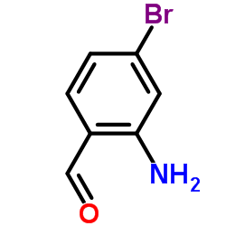 2-氨基-4-溴苯甲醛结构式