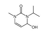 4-hydroxy-1-methyl-3-propan-2-yl-4H-pyrimidin-2-one结构式
