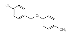 1-chloro-4-[(4-methylphenoxy)methyl]benzene结构式