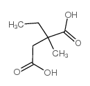 1-ethyl-1-methylsuccinic acid Structure