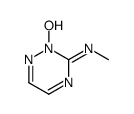 2-hydroxy-N-methyl-1,2,4-triazin-3-imine Structure