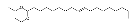 1,1-diethoxyoctadec-9-ene结构式