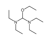 1-ethoxy-N,N,N',N'-tetraethylmethanediamine结构式