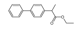 ethyl 2-([1,1'-biphenyl]-4-yl)propanoate Structure