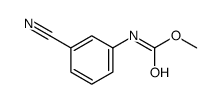 methyl N-(3-cyanophenyl)carbamate Structure
