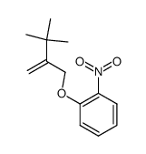2-{[2-(tert-butyl)-2-propenyl]oxy}-1-nitrobenzene结构式