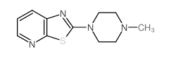 Thiazolo[5,4-b]pyridine,2-(4-methyl-1-piperazinyl)-结构式