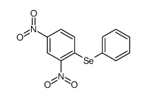 2,4-dinitro-1-phenylselanylbenzene Structure