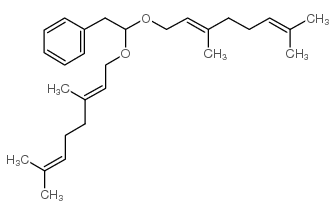 phenyl acetaldehyde digeranyl acetal Structure