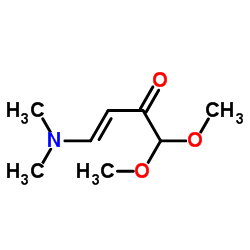 4-(二甲氨基)-1,1-二甲氧基-3-丙烯-1-酮结构式