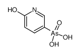 (6-hydroxy-[3]pyridyl)-arsonic acid Structure