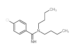 N,N-dibutyl-4-chloro-benzenecarboximidamide Structure