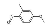 2-methyl-4-methoxynitrosobenzene结构式