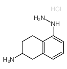 5-hydrazinyltetralin-2-amine structure