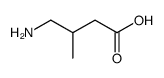 4-​amino-​3-​methylbutanoic acid Structure