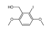 2-iodo-3,6-dimethoxybenzyl alcohol Structure