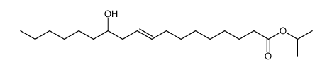 ricinolic acid isopropyl ester Structure