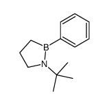 1-tert-Butyl-2-phenyl-1,2-azaborolidine结构式
