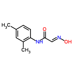 (2E)-n-(2,4-二甲基苯基)-2-(羟基亚氨基)乙酰胺结构式