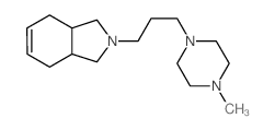 2-[3-(4-methylpiperazin-1-yl)propyl]-1,3,3a,4,7,7a-hexahydroisoindole Structure