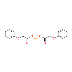 Magnesium bis(phenoxyacetate) Structure