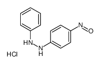 1-(4-nitrosophenyl)-2-phenylhydrazine,hydrochloride Structure