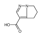 5,6-二氢-4H-吡咯并[1,2-b]吡唑-3-羧酸结构式