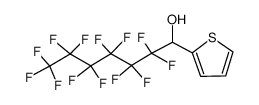 perfluorohexyl-thien-2-yl-methanol结构式