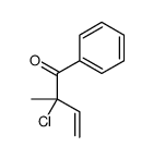 3-Buten-1-one, 2-chloro-2-methyl-1-phenyl- (9CI)结构式