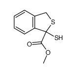 1-mercapto-1-methoxycarbonyl-1,3-dihydrobenzothiophene Structure