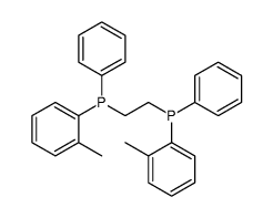 (S,S)-1,2-Bis[(o-tolyl)(phenylphosphino)]ethane,(S,S)-1,2-Ethanediylbis[(2-methylphenyl)phenylphosphine] structure