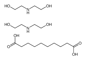 sebacic acid, compound with 2,2'-iminodiethanol (1:2)结构式
