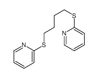 2-(4-pyridin-2-ylsulfanylbutylsulfanyl)pyridine Structure