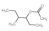 4-甲基-3-己醇乙酸酯结构式