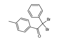 α,α-dibromo-4-methyl-deoxybenzoin Structure