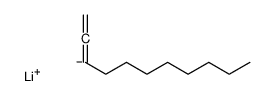 lithium,undeca-1,2-diene Structure