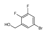 5-溴-2,3-二氟苄基乙醇结构式