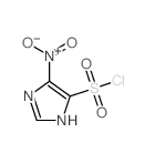 1H-Imidazole-5-sulfonylchloride, 4-nitro-结构式