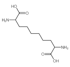 Decanedioic acid,2,9-diamino-结构式