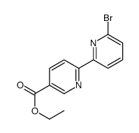ethyl 6-(6-bromopyridin-2-yl)pyridine-3-carboxylate Structure