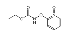 Carbamic acid, (2-pyridyloxy)-, ethyl ester, 1-oxide (7CI) Structure
