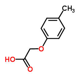 4-methylphenoxyacetic acid Structure