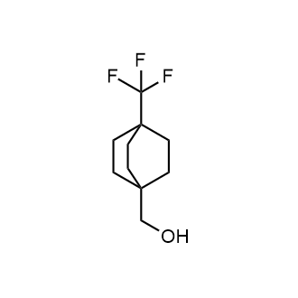 (4-(三氟甲基)双环[2.2.2]辛烷-1-基)甲醇结构式
