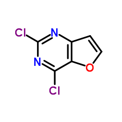 2,4-Dichlorofuro[3,2-d]pyrimidine Structure